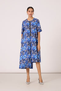 Jace Dress - Blue Floral
