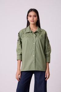 Amaryllis Applique Shirt