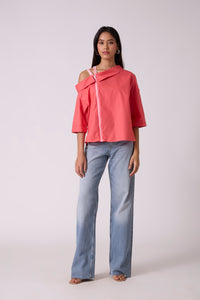 Shannon Zipper Top