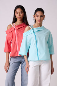 Shannon Zipper Top