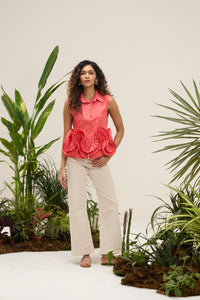 Oliana Sleeveless Shirt