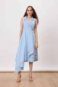 Heather Wrap Dress Sleeveless