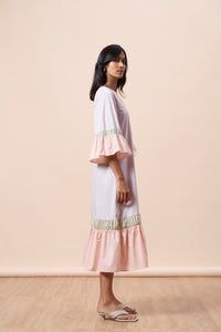 Nicole  Dress - Mauve Ash