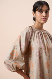 Kelly Dress - Abstract Floral