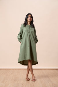 Ivan Dress - Vine Green