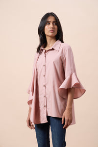 Macy Shirt - Ash Pink