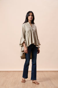 Clover Top - Beige