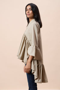 Clover Top - Beige
