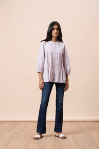 Oslo Shirt - Mauve Ash