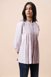 Oslo Shirt - Mauve Ash