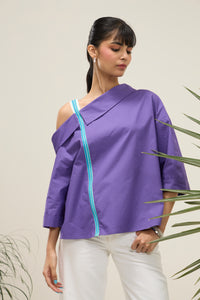 Shannon Zipper Top
