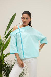 Shannon Zipper Top