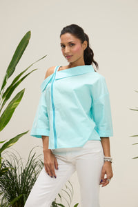 Shannon Zipper Top