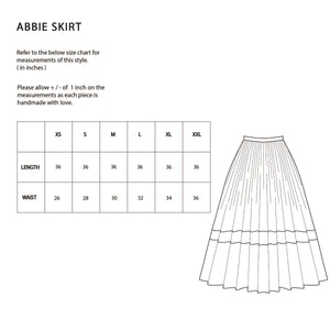 Abbie Skirt - Ash Pink