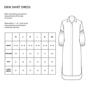 Erin Shirt Dress