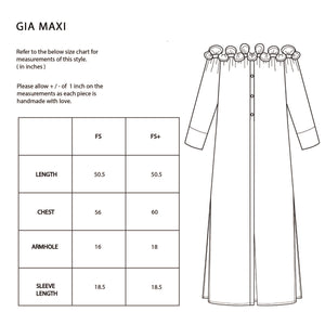 Gia Maxi Dress