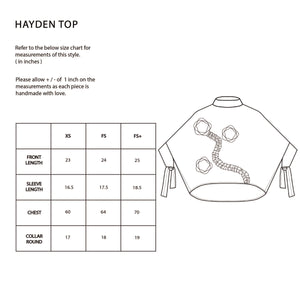 Hayden Applique Top