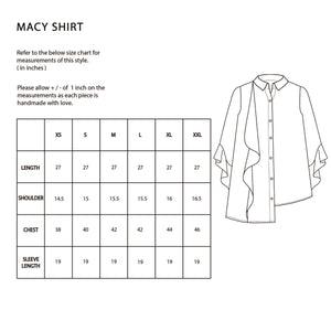 Macy Shirt - Ash Pink