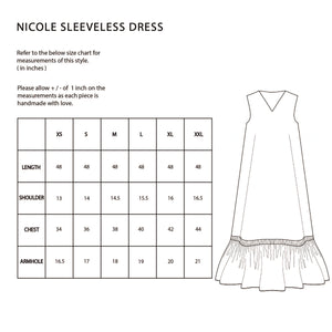 Nicole Sleeveless Dress - Bright Sage