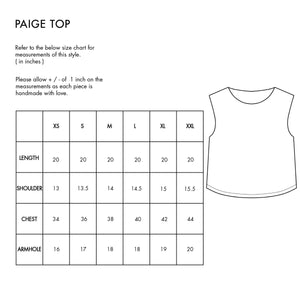 Paige Crop Top