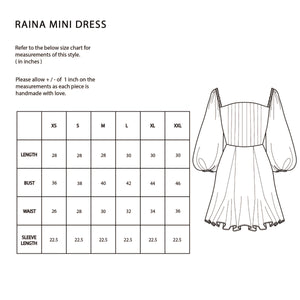Raina Godet Mini Dress