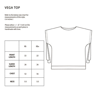 Vega Top - Red Tropical