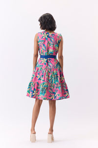 Ella Dress - Pink Floral