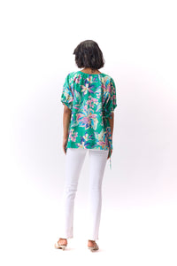 Vega Top - Green Floral
