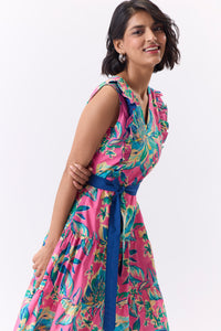 Ella Dress - Pink Floral
