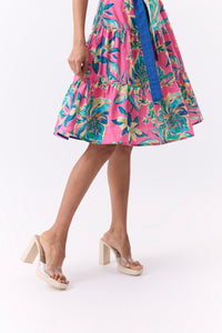 Ella Dress - Pink Floral