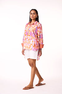 Eva Shirt - Green Floral