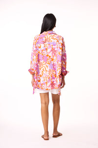 Eva Shirt - Orange Tropical