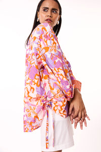 Eva Shirt - Green Floral